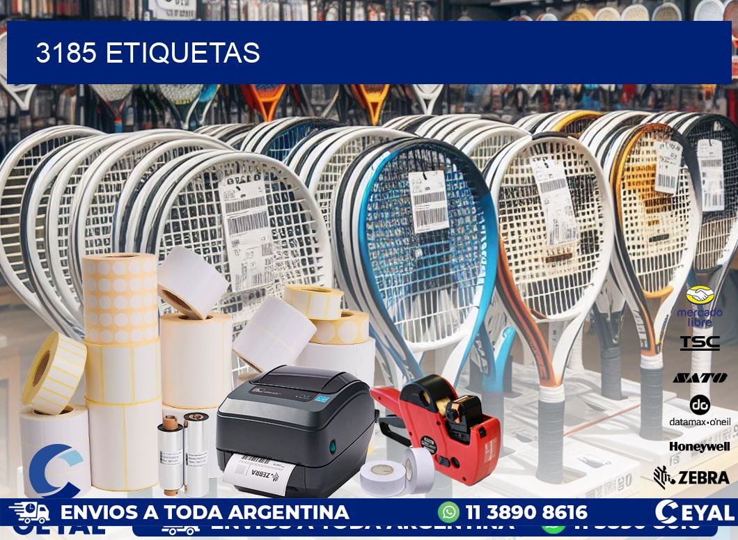 3185 ETIQUETAS