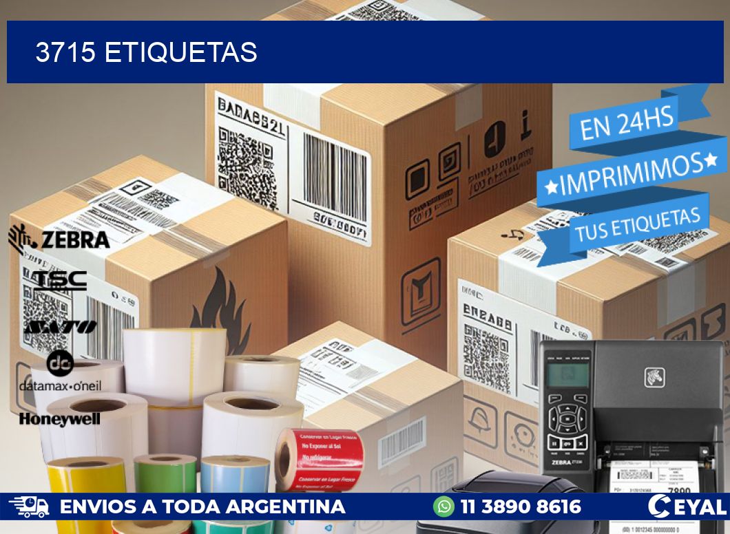 3715 ETIQUETAS