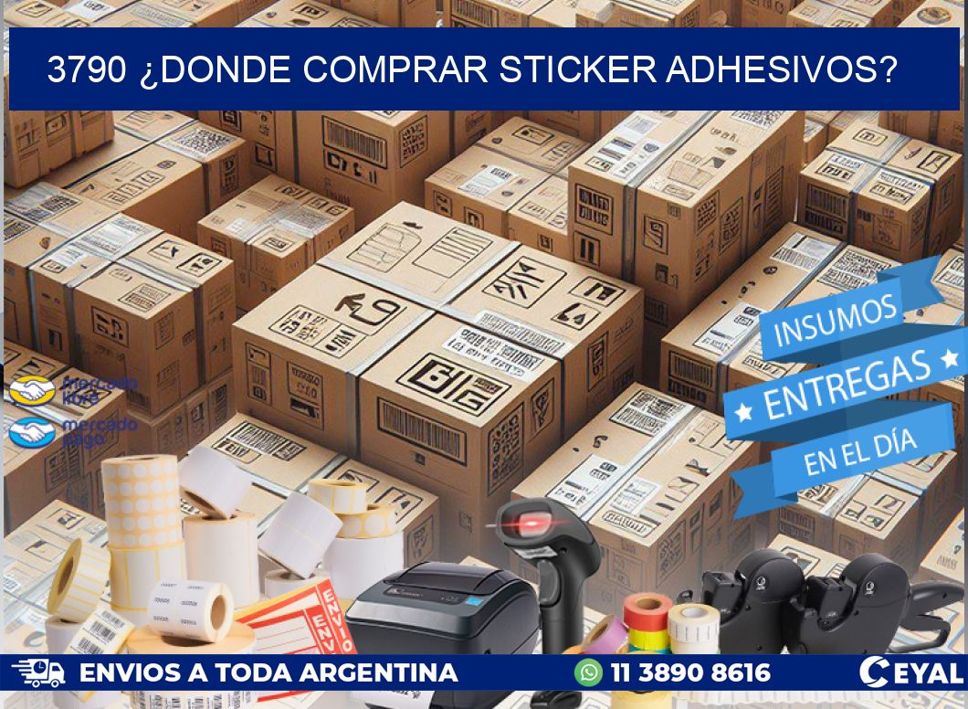 3790 ¿DONDE COMPRAR STICKER ADHESIVOS?