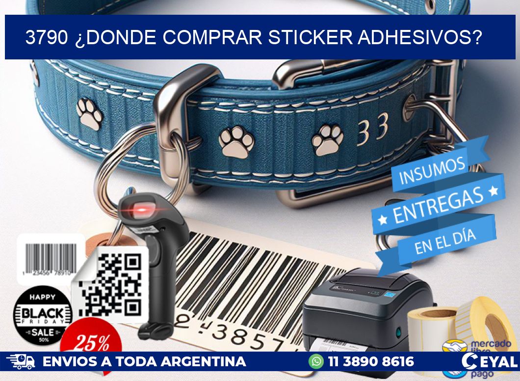 3790 ¿DONDE COMPRAR STICKER ADHESIVOS?