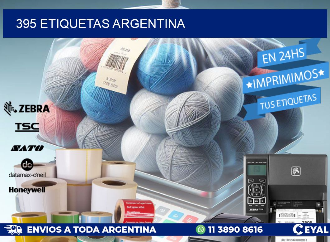 395 ETIQUETAS ARGENTINA