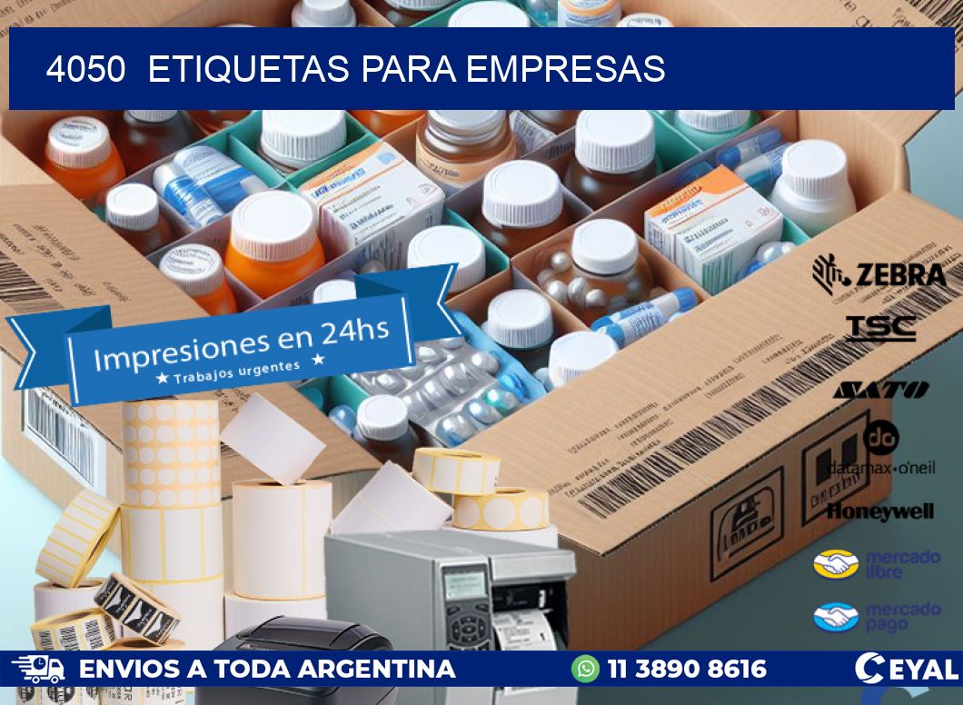 4050  ETIQUETAS PARA EMPRESAS