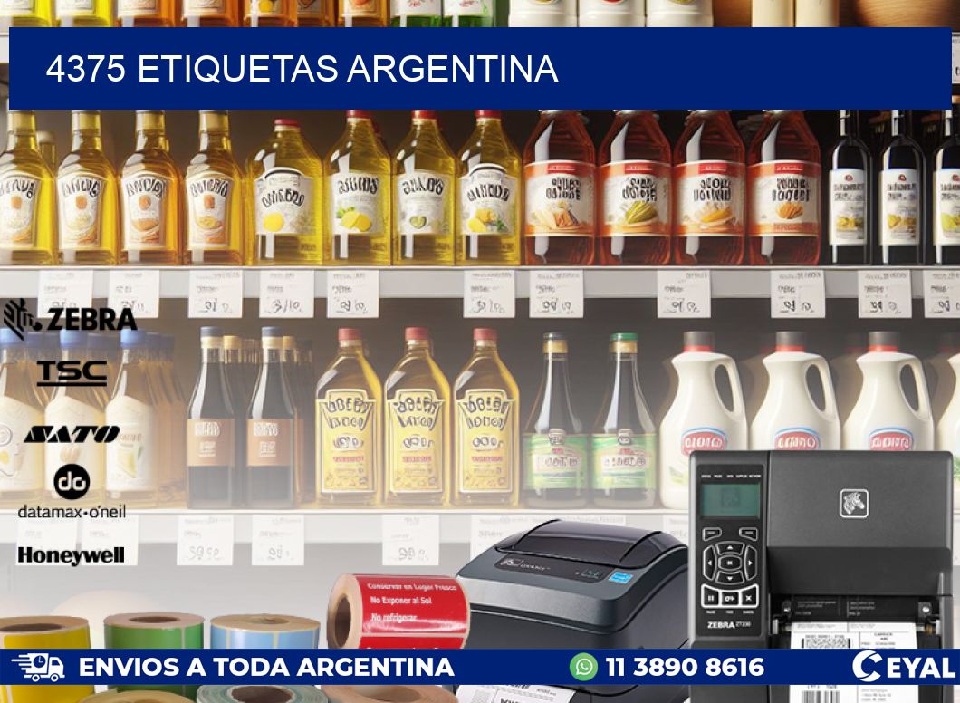 4375 ETIQUETAS ARGENTINA