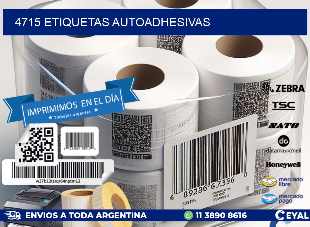 4715 ETIQUETAS AUTOADHESIVAS