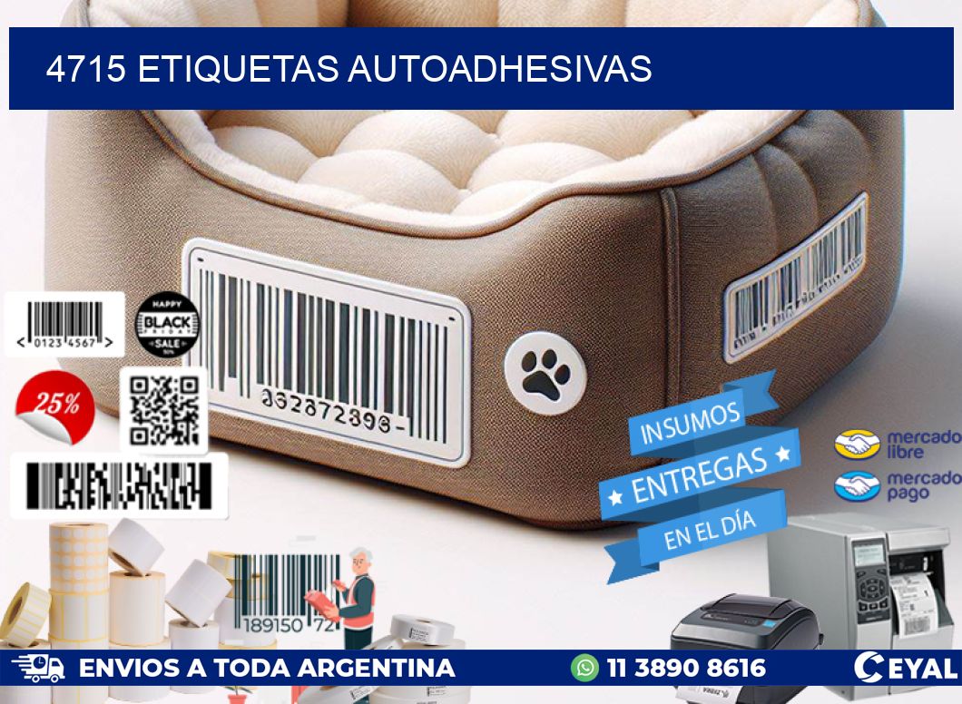 4715 ETIQUETAS AUTOADHESIVAS