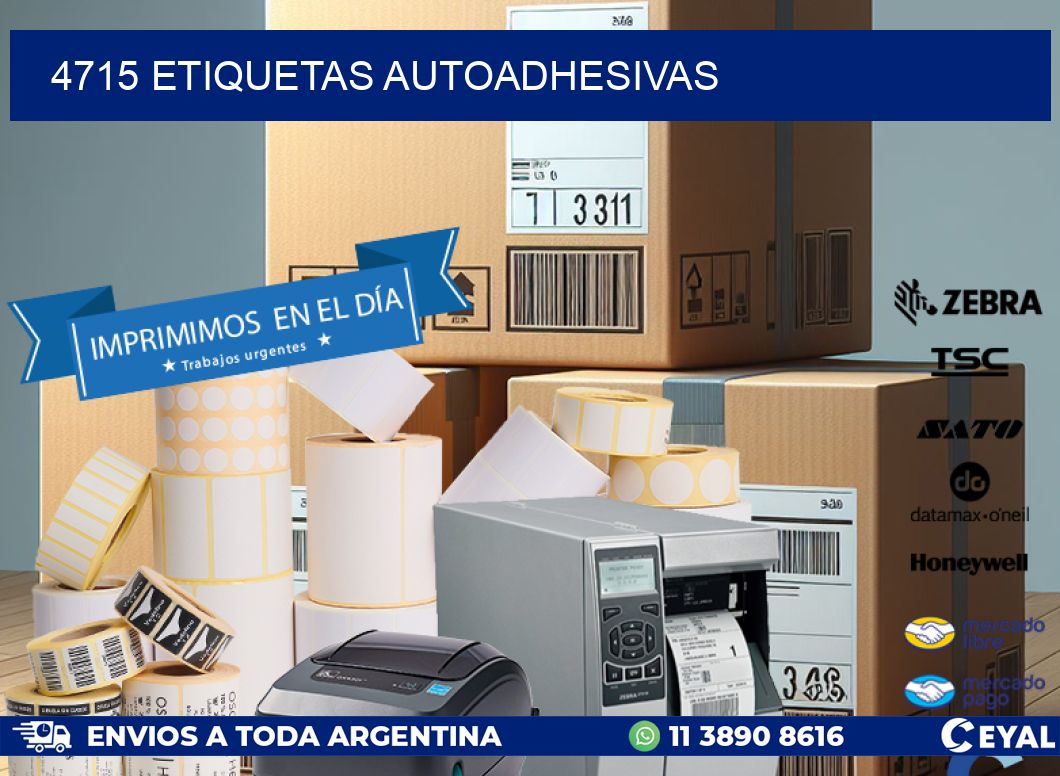 4715 ETIQUETAS AUTOADHESIVAS