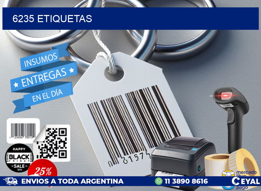 6235 ETIQUETAS