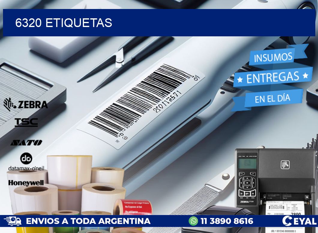 6320 ETIQUETAS