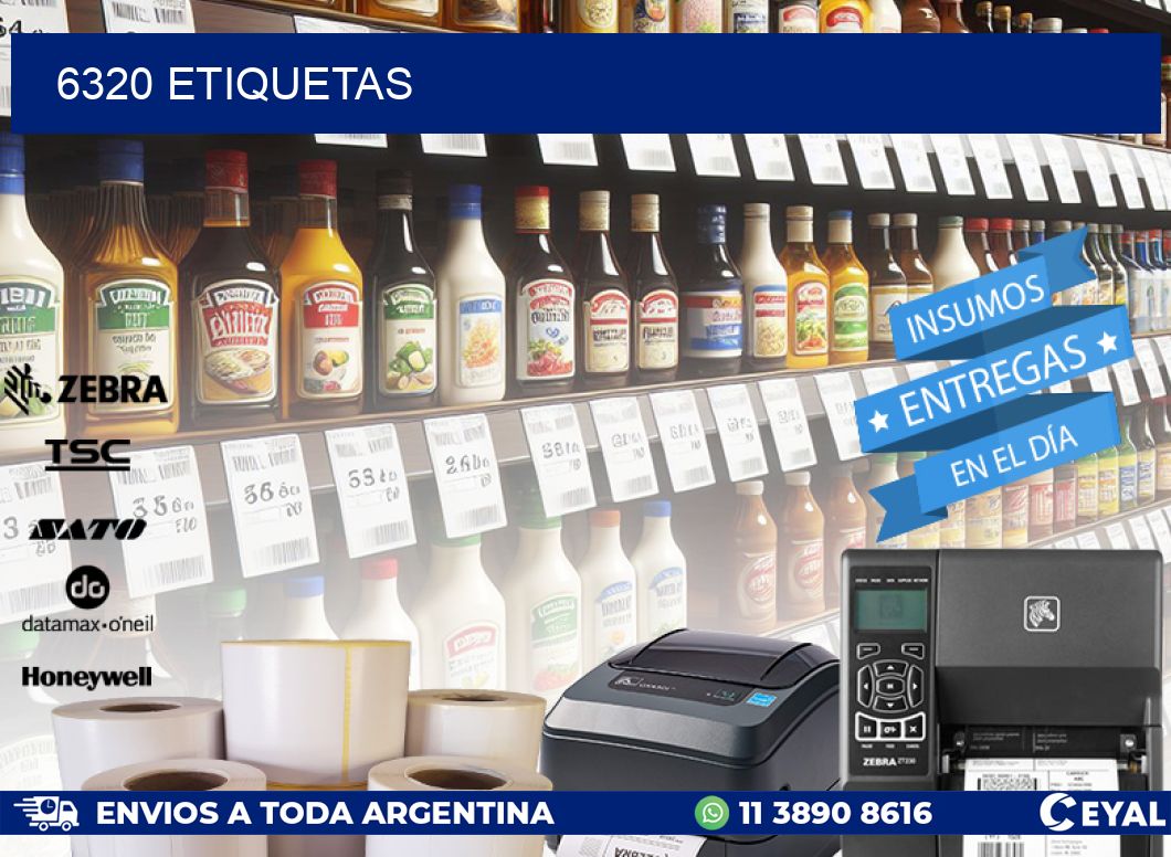 6320 ETIQUETAS