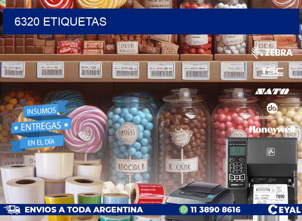 6320 ETIQUETAS