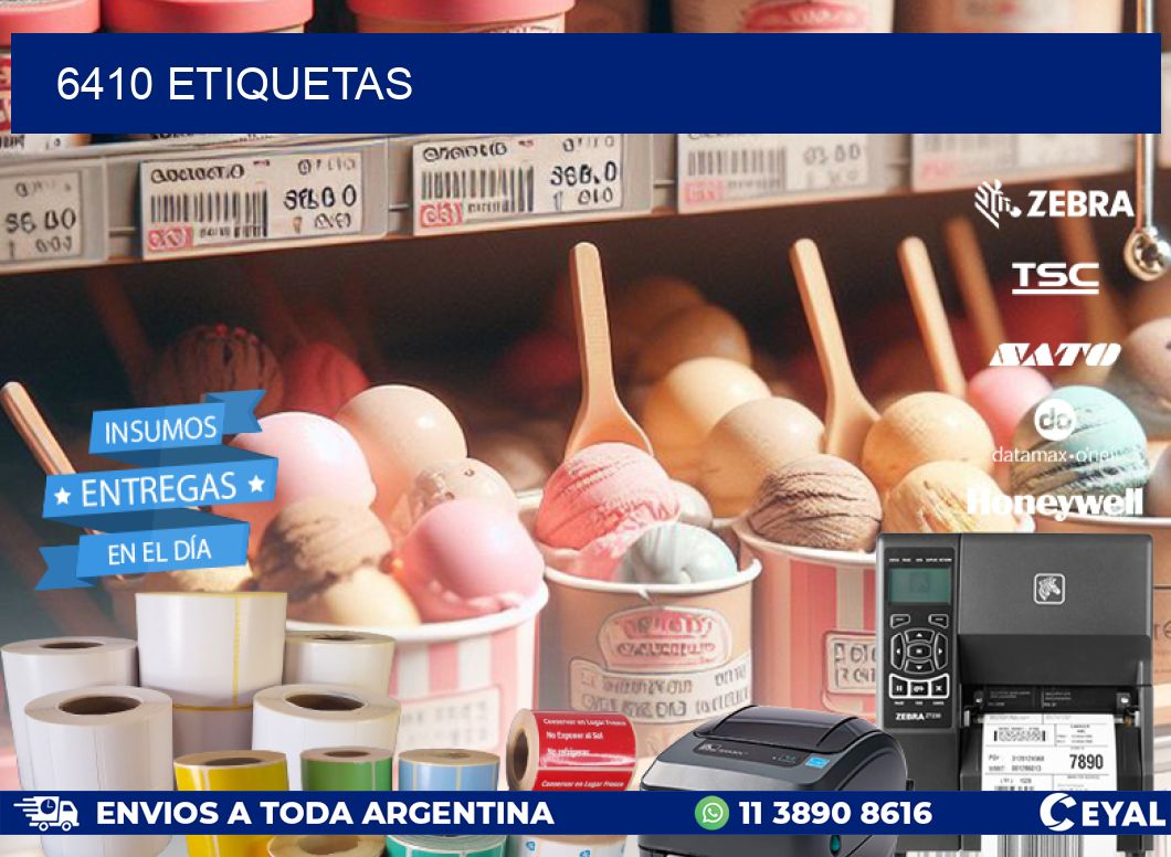 6410 ETIQUETAS
