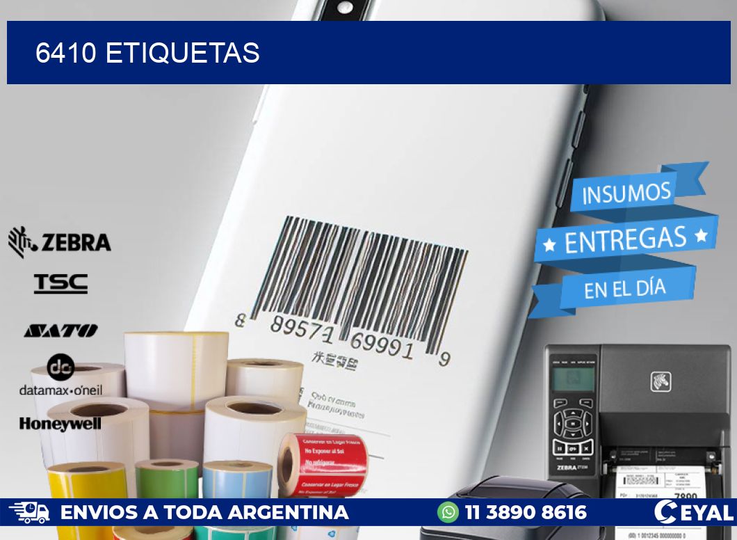 6410 ETIQUETAS