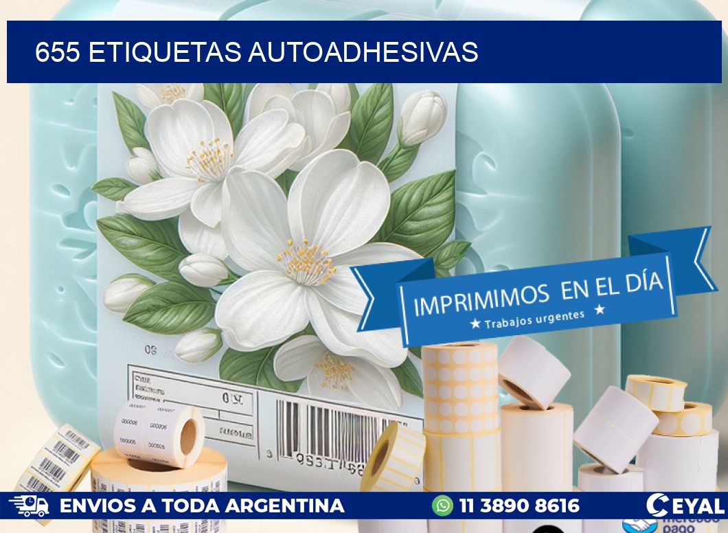 655 ETIQUETAS AUTOADHESIVAS