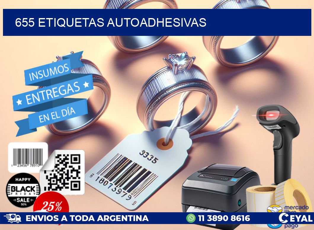 655 ETIQUETAS AUTOADHESIVAS