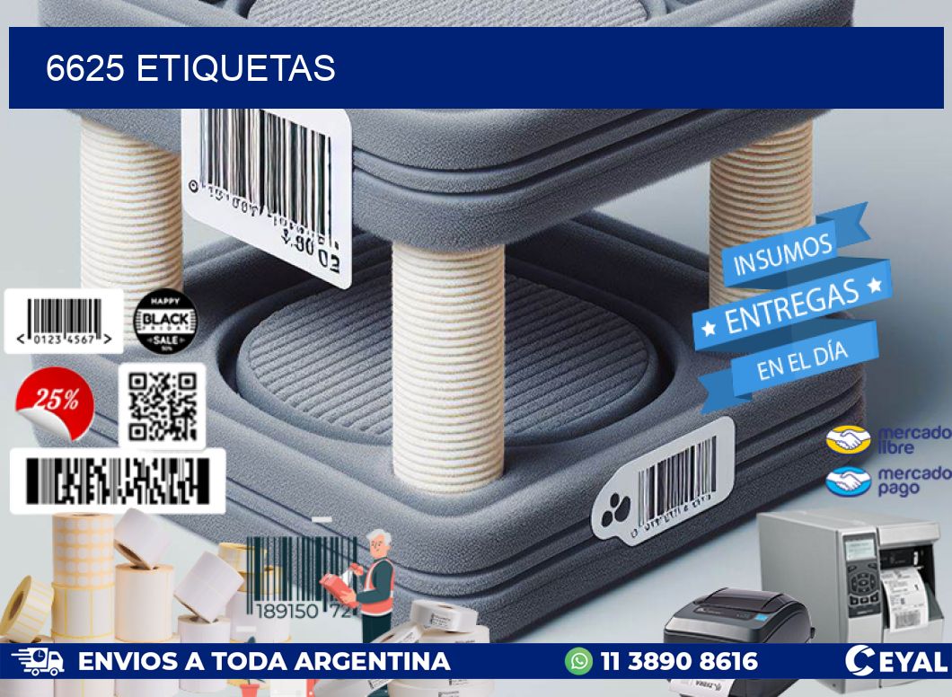 6625 ETIQUETAS
