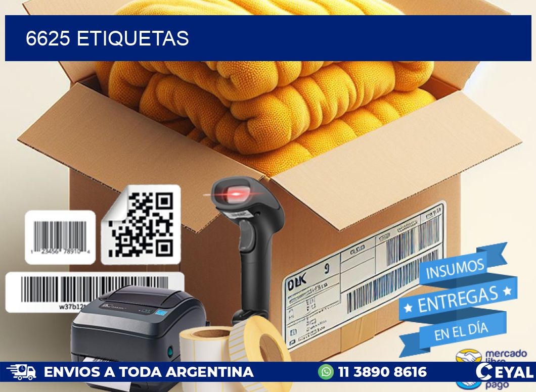 6625 ETIQUETAS