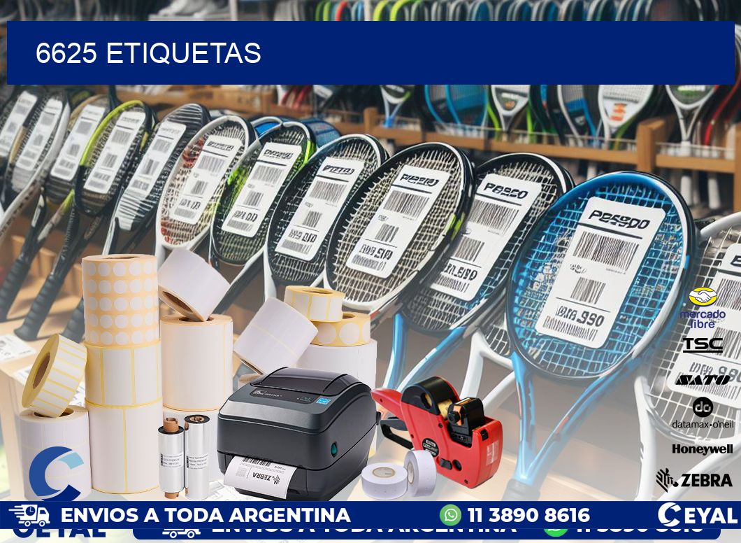 6625 ETIQUETAS