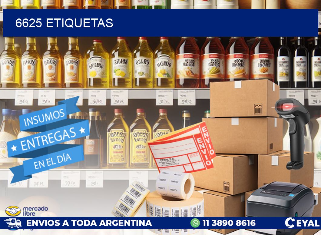 6625 ETIQUETAS