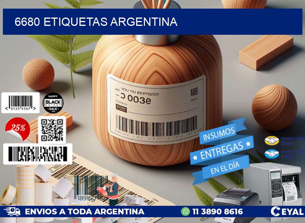 6680 ETIQUETAS ARGENTINA
