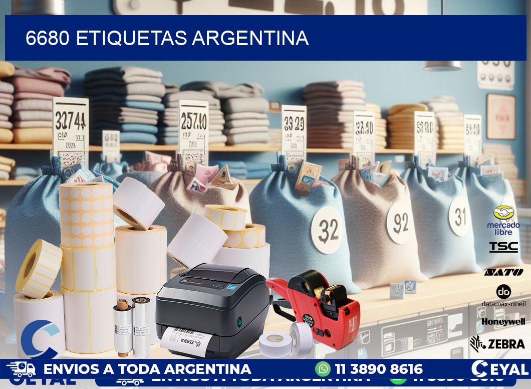 6680 ETIQUETAS ARGENTINA