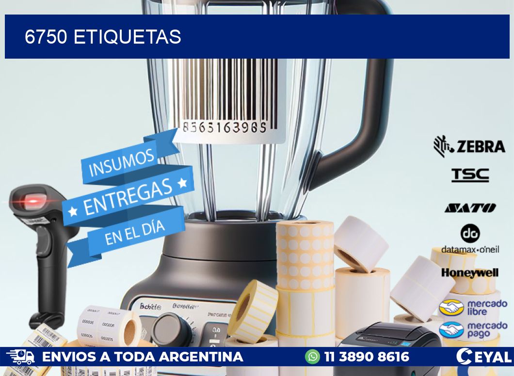 6750 ETIQUETAS