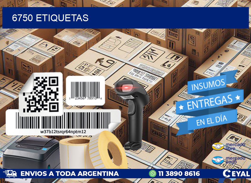 6750 ETIQUETAS