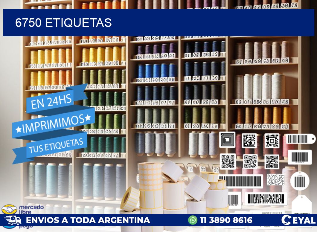 6750 ETIQUETAS