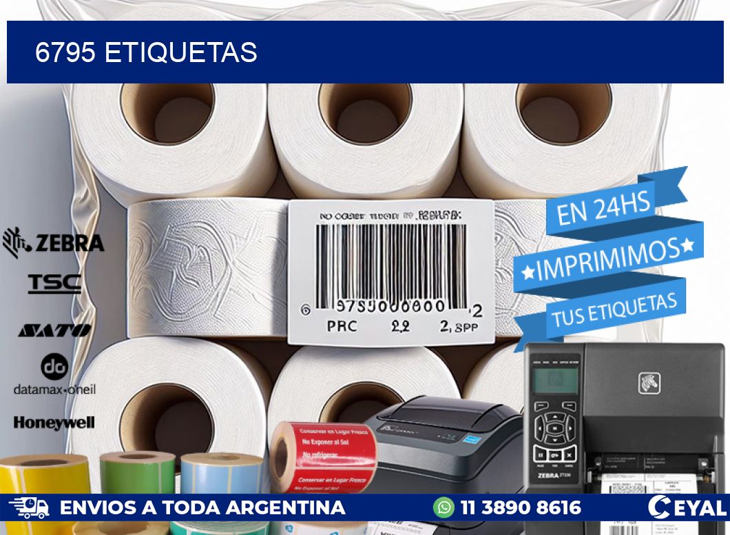 6795 ETIQUETAS