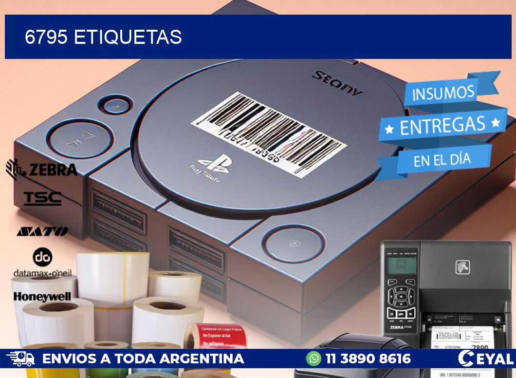 6795 ETIQUETAS