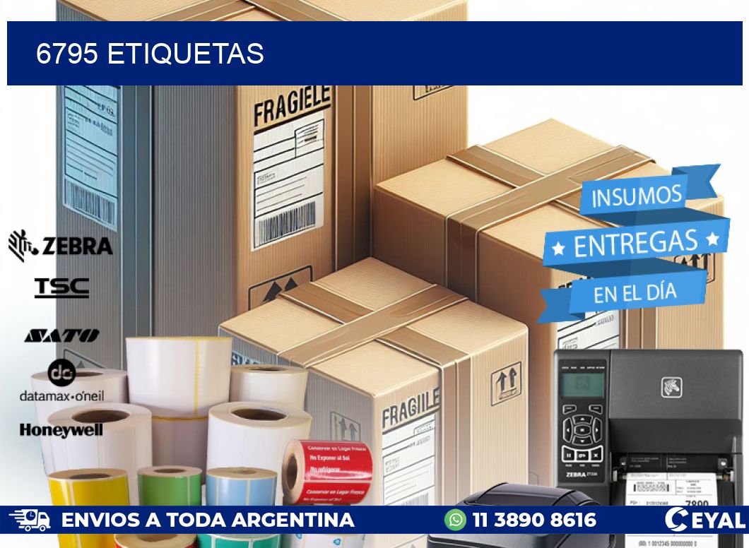6795 ETIQUETAS