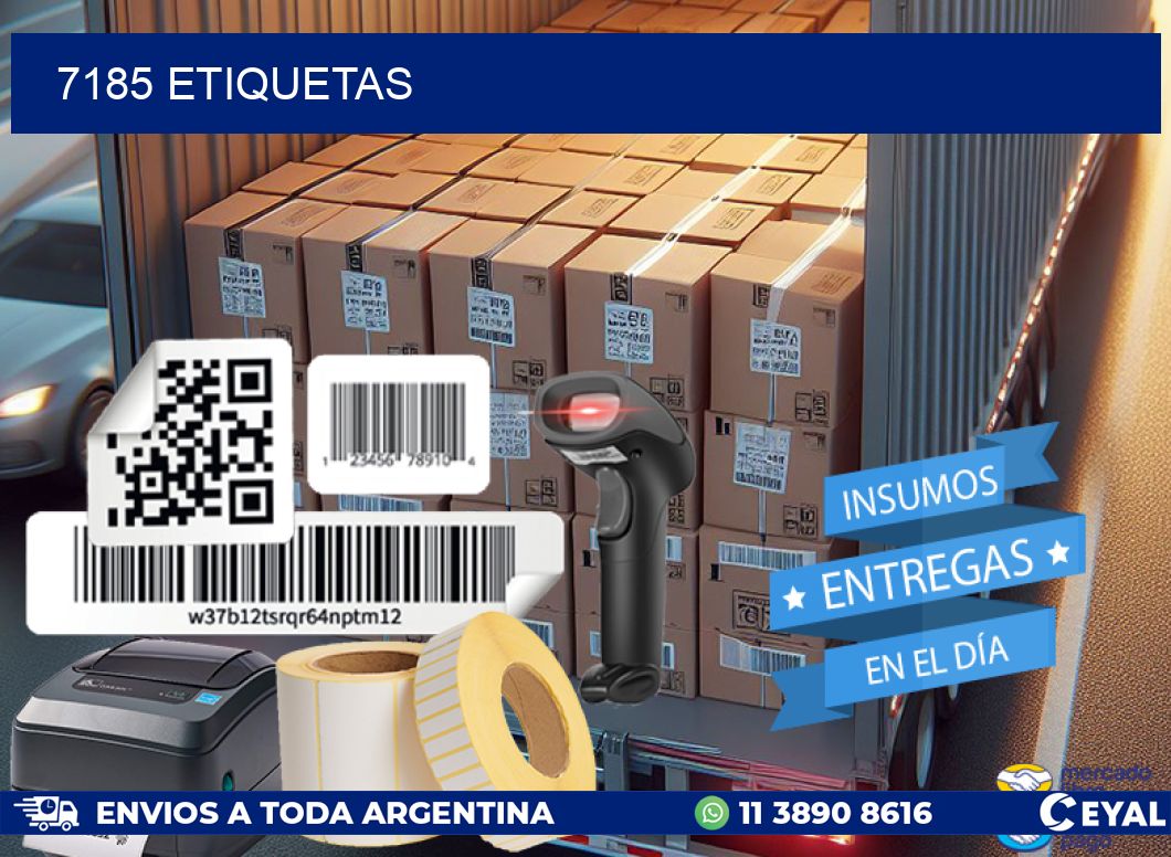 7185 ETIQUETAS