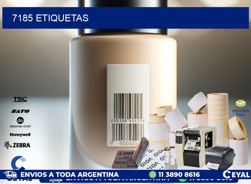 7185 ETIQUETAS