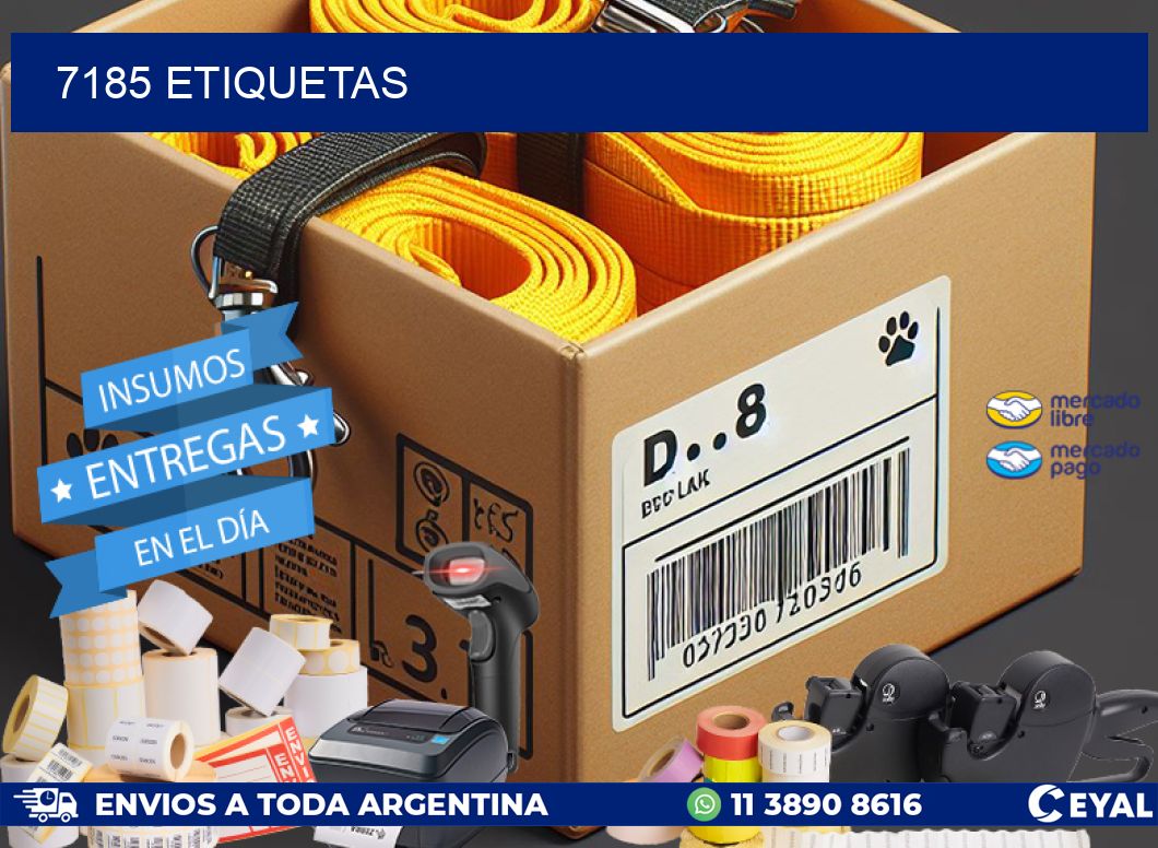 7185 ETIQUETAS