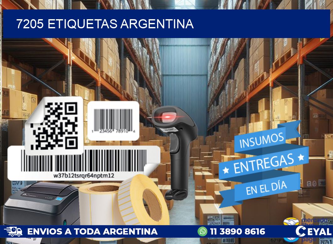 7205 ETIQUETAS ARGENTINA