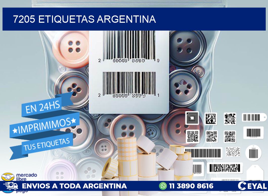 7205 ETIQUETAS ARGENTINA