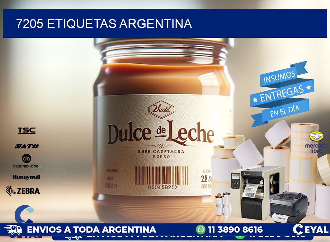 7205 ETIQUETAS ARGENTINA
