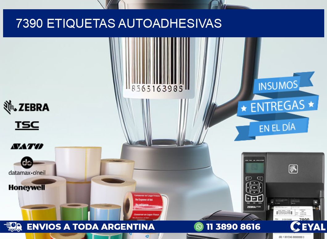 7390 ETIQUETAS AUTOADHESIVAS