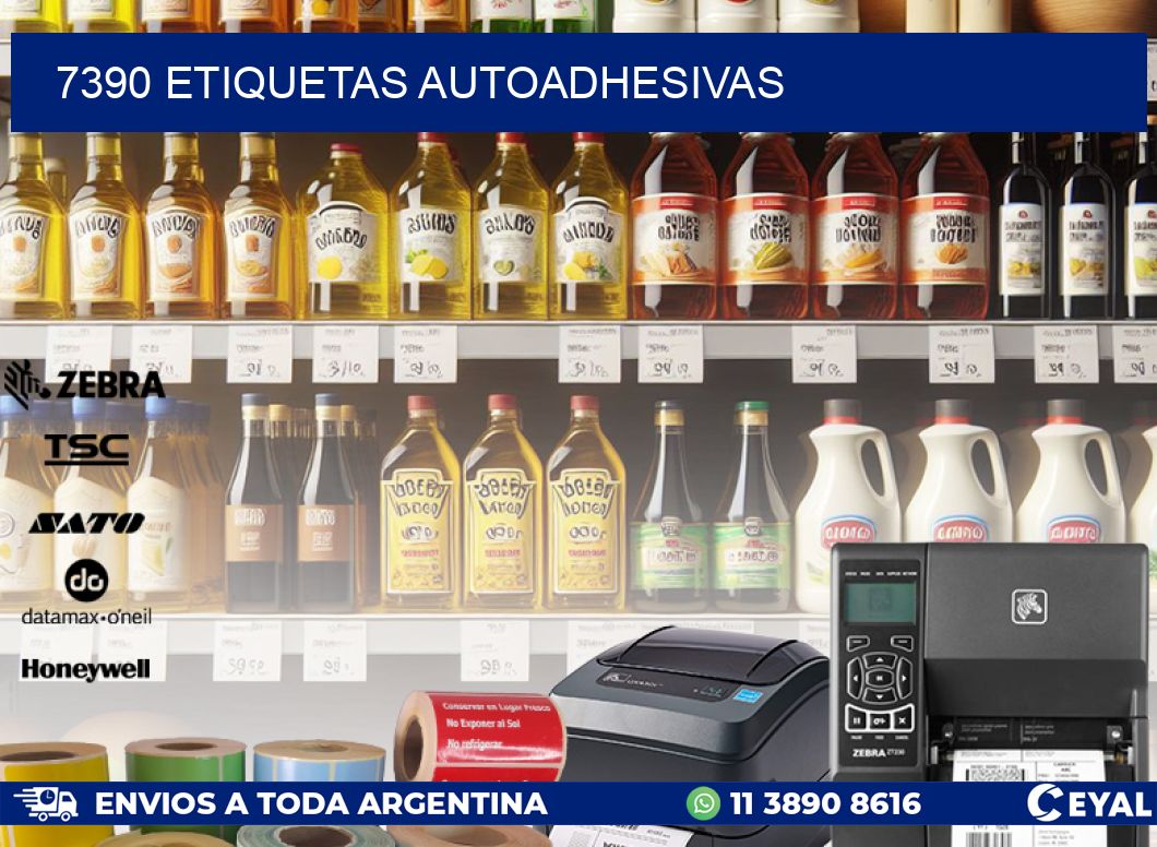 7390 ETIQUETAS AUTOADHESIVAS