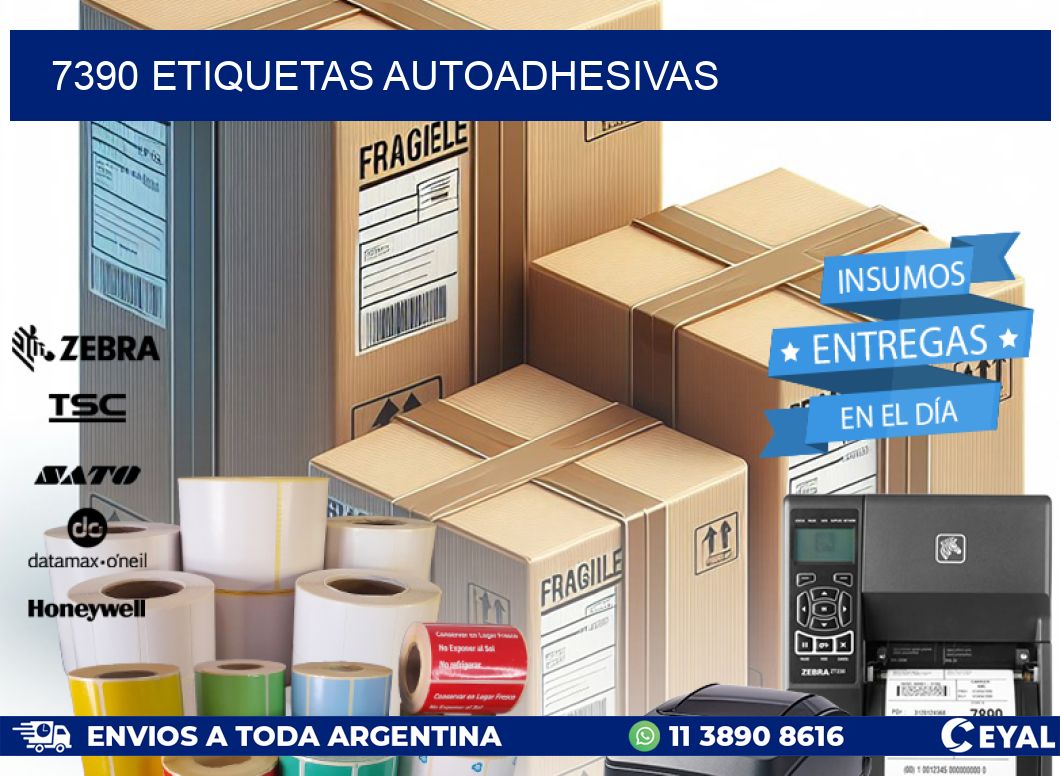 7390 ETIQUETAS AUTOADHESIVAS