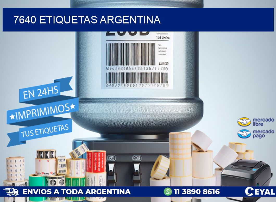 7640 ETIQUETAS ARGENTINA