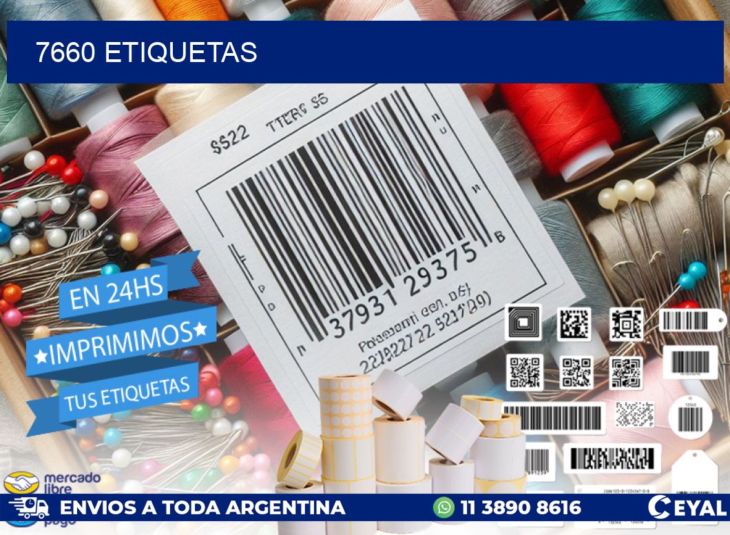 7660 ETIQUETAS