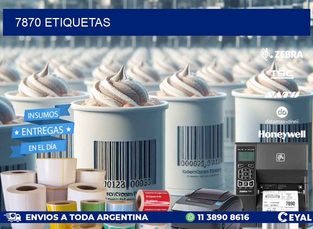 7870 ETIQUETAS