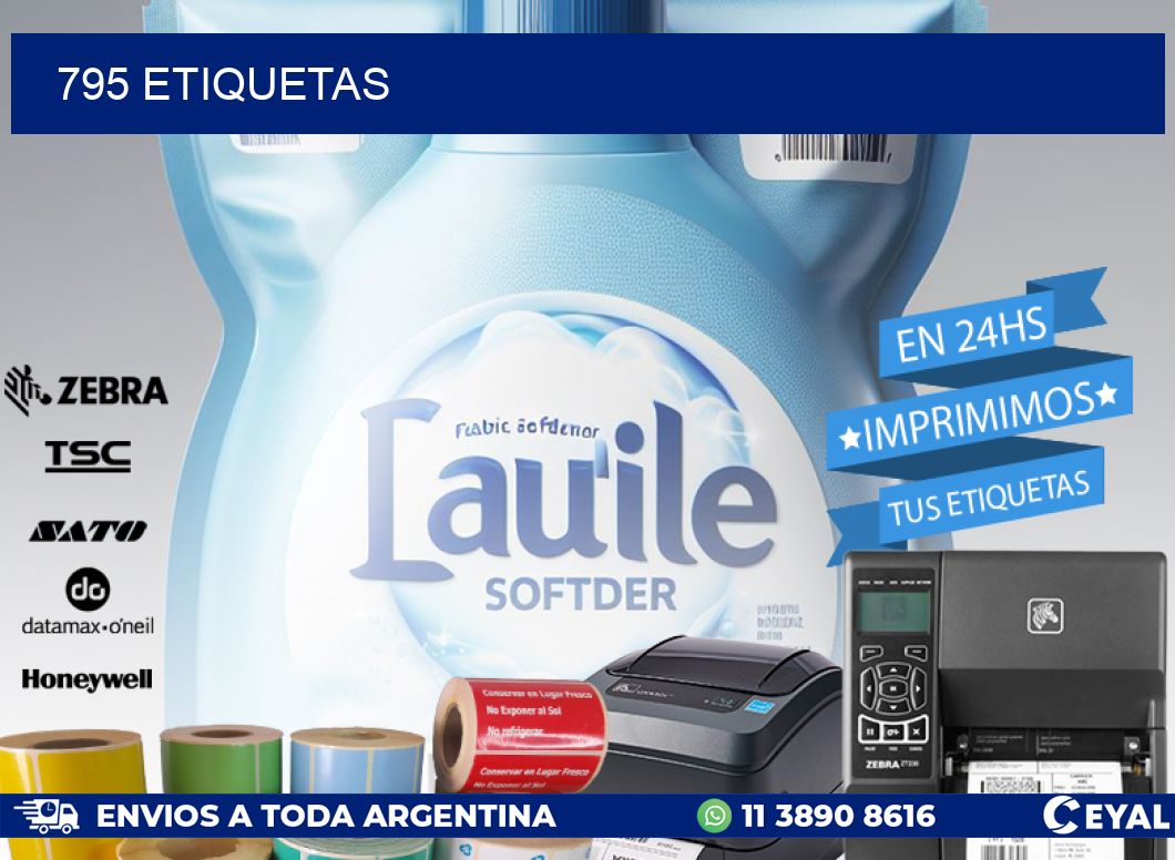 795 ETIQUETAS