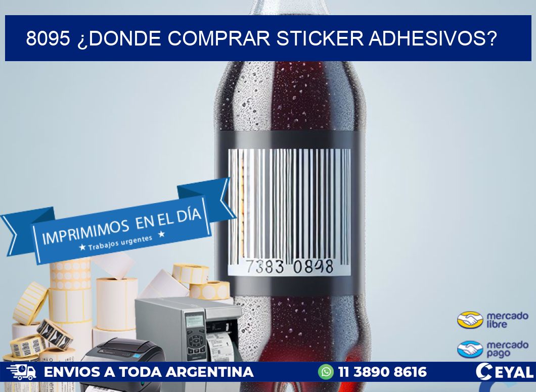 8095 ¿DONDE COMPRAR STICKER ADHESIVOS?