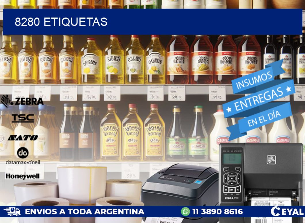 8280 ETIQUETAS