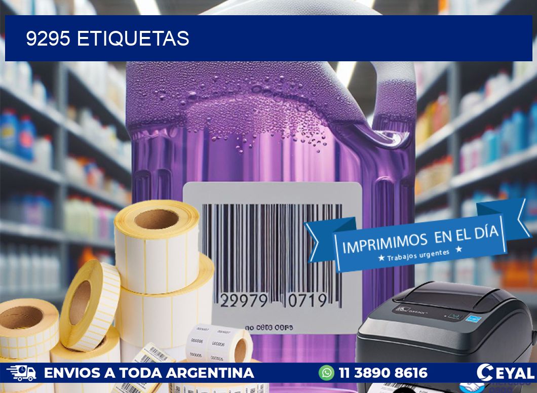 9295 ETIQUETAS