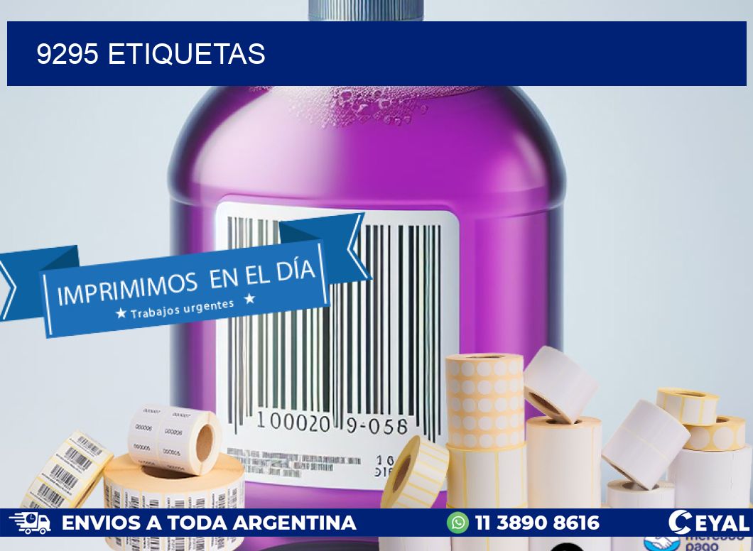9295 ETIQUETAS