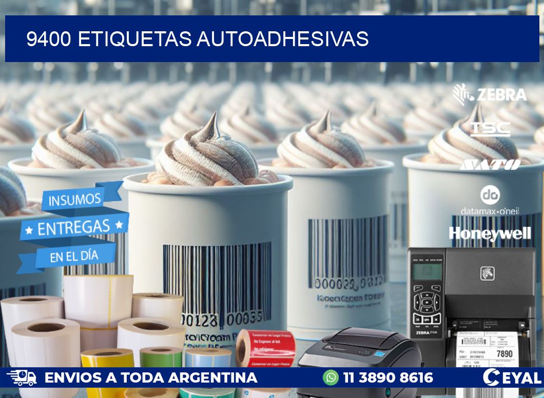 9400 ETIQUETAS AUTOADHESIVAS