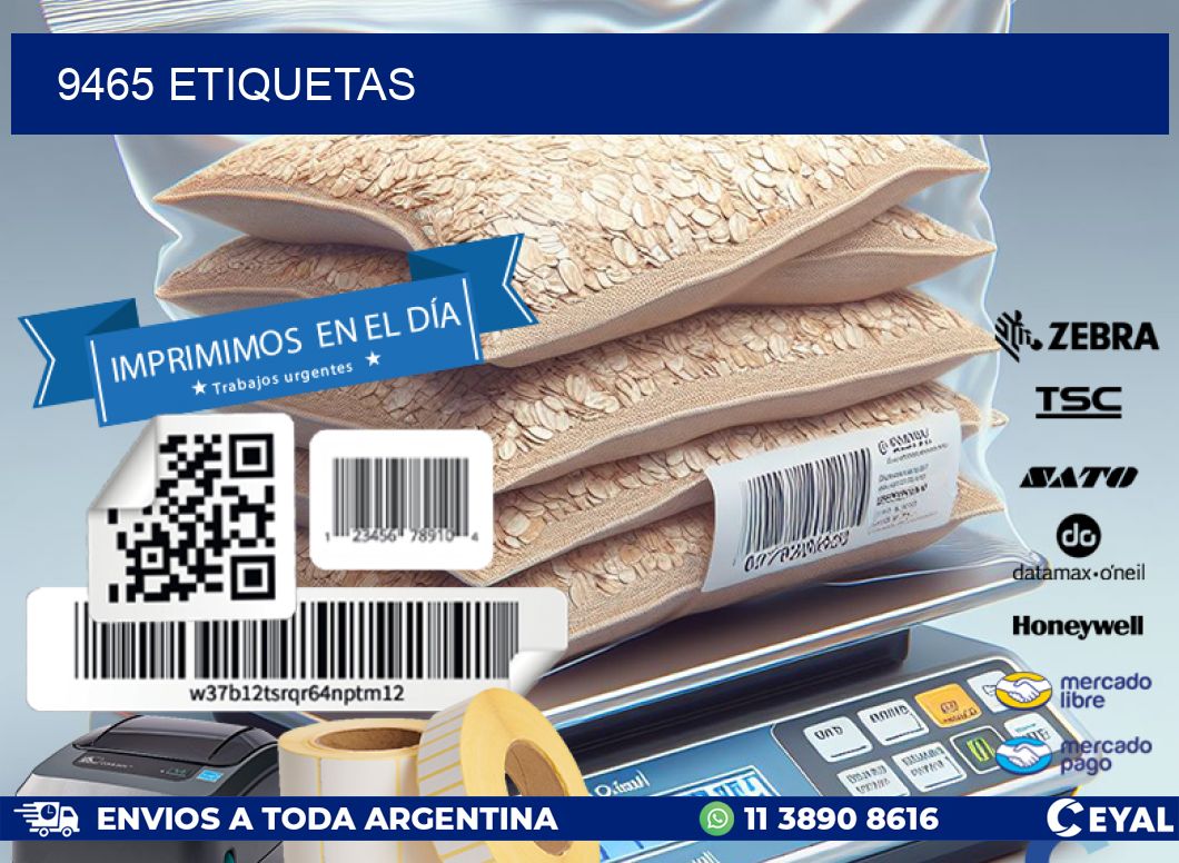 9465 ETIQUETAS