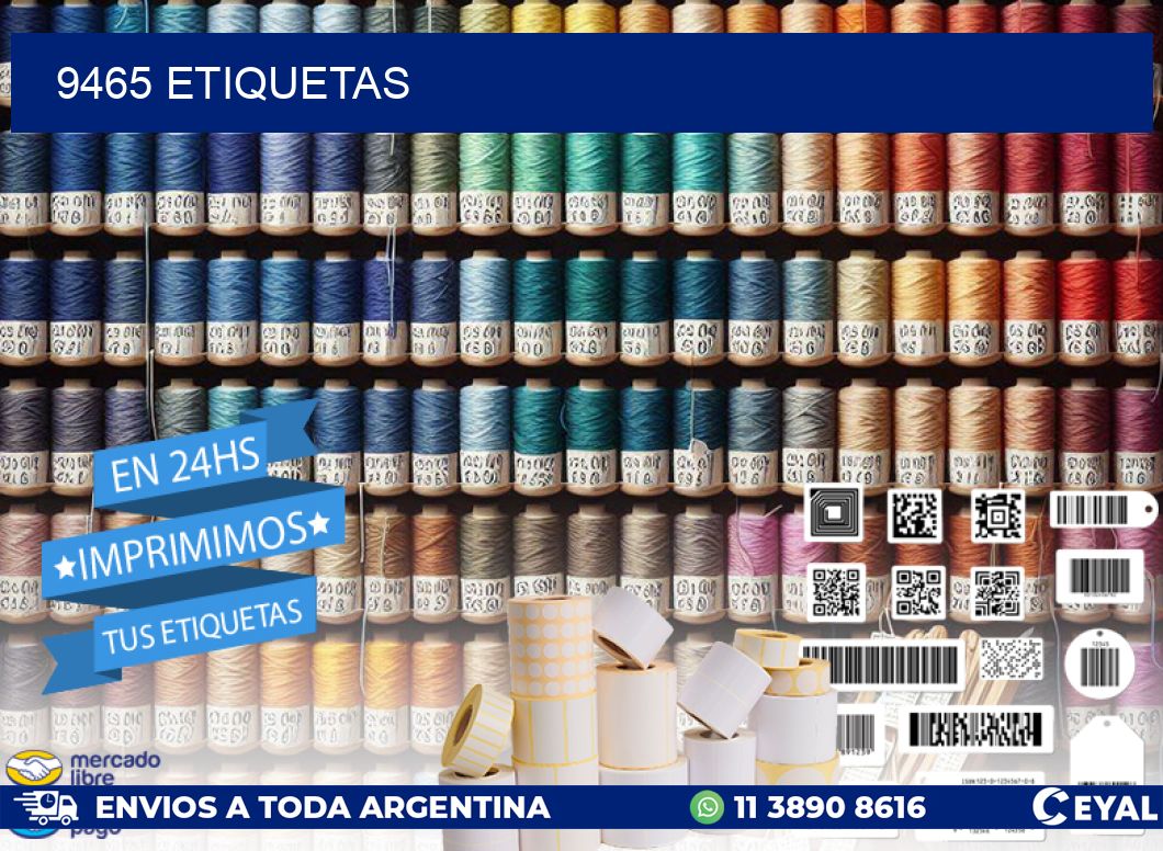 9465 ETIQUETAS
